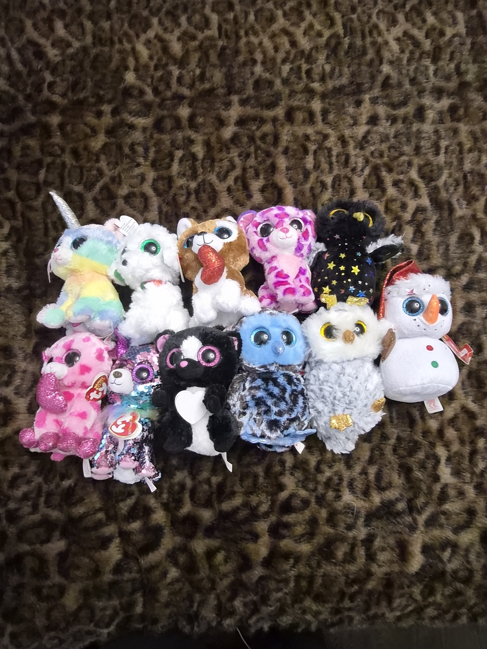 TY  BABIES Assorted Plush  Collection - Multicolor Beanie-Style PlushiES